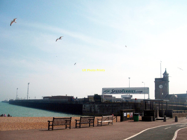Photo 6"x4" Dover Western Dock Dover\/TR3141 c2009
