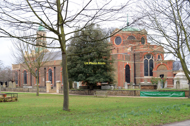 Photo 6"x4" Church of St Anne, Kew Green Brentford c2011