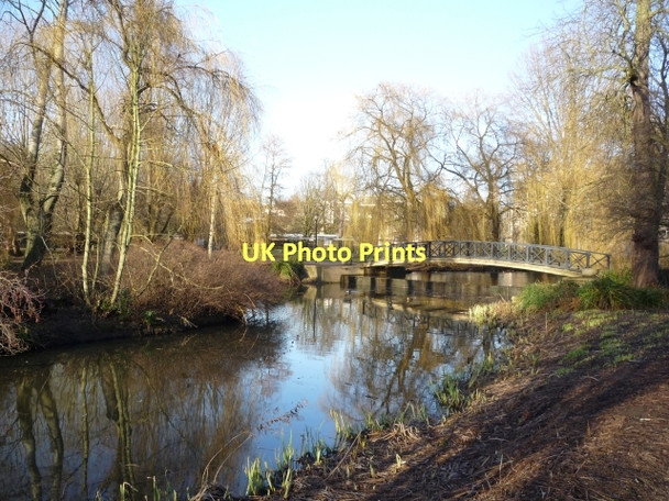 Photo 6"x4" Spring Lane bridge Heslington c2011
