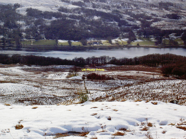Photo 6"x4" Site above Corpach for wind turbines Achaphubuil c2008