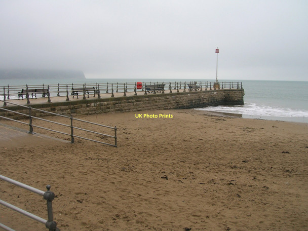 Photo 6"x4" Pier, Swanage beach Swanage c2011