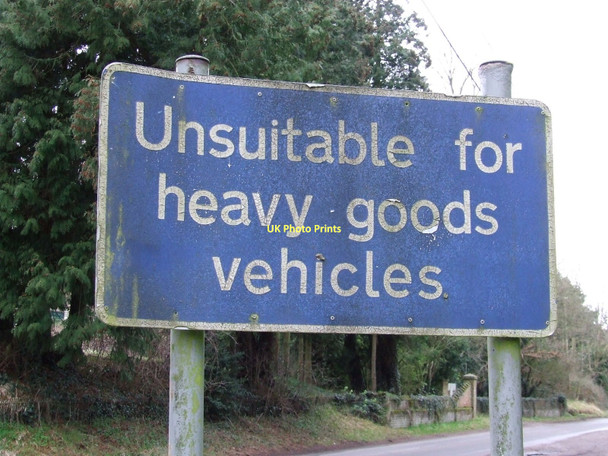 Photo 6"x4" Road Sign Ash Street c2011
