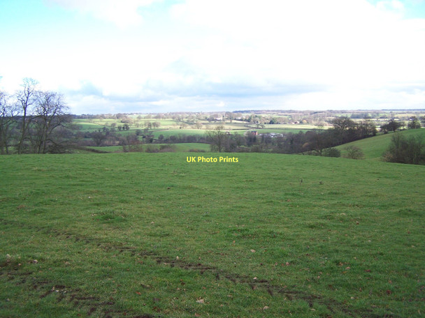 Photo 6"x4" View Near Beacon Bank Coton\/SJ9731 c2011