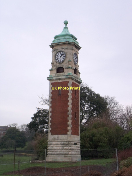 Photo 6"x4" Clock Tower, Queen's Park, Brighton Brighton\/TQ3106 c2011
