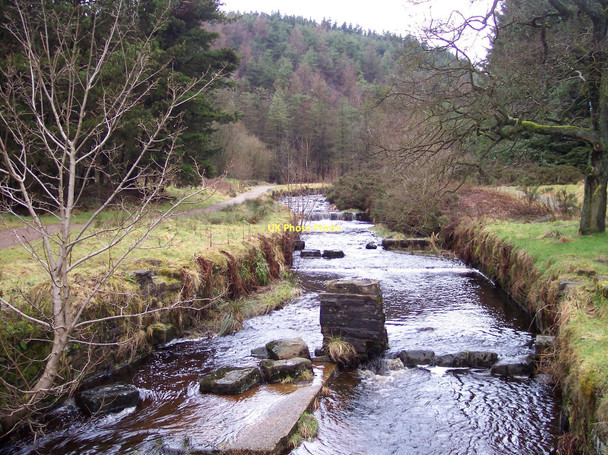 Photo 6"x4" The path and stream through Yarnside Cadshaw c2011