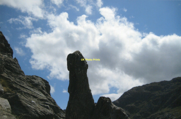 Photo 6"x4" Interesting geological formation Slat Bheinn\/NG9002 c2008