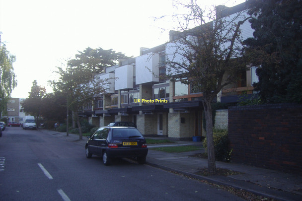 Photo 6"x4" Modern houses on Blandford Road, Teddington Teddington\/TQ1670 c2009