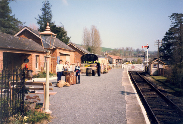 Photo 6"x4" Staverton Station Shinner's Bridge c1991