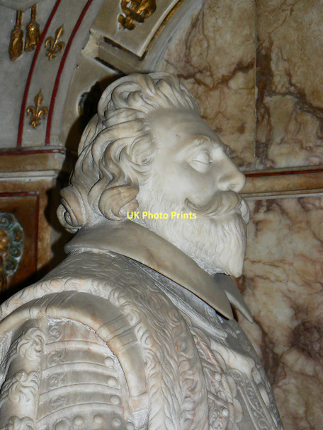 Photo 6"x4" Sir Henry Poole Bt, Church of St Kenelm, Sapperton Daneway c2011