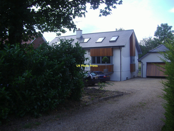 Photo 6"x4" House on Shepperton towpath Weybridge c2009