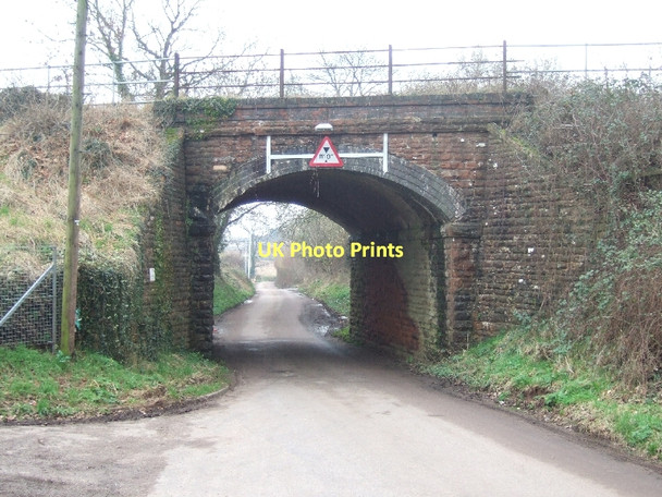 Photo 6"x4" Langaton Lane and railway bridge Blackhorse\/SX9793 c2011