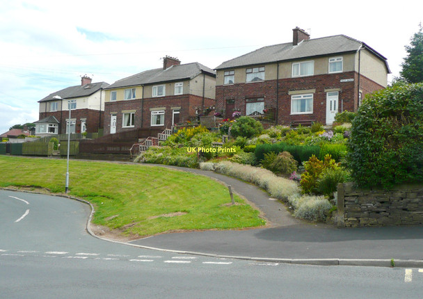 Photo 6"x4" Houses, Pollit Avenue, Sowerby Sowerby Bridge c2010