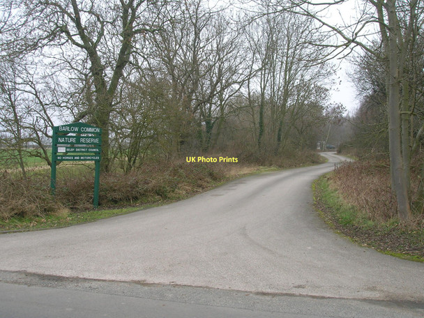 Photo 6"x4" Road to Barlow Common Barlow\/SE6428 c2011