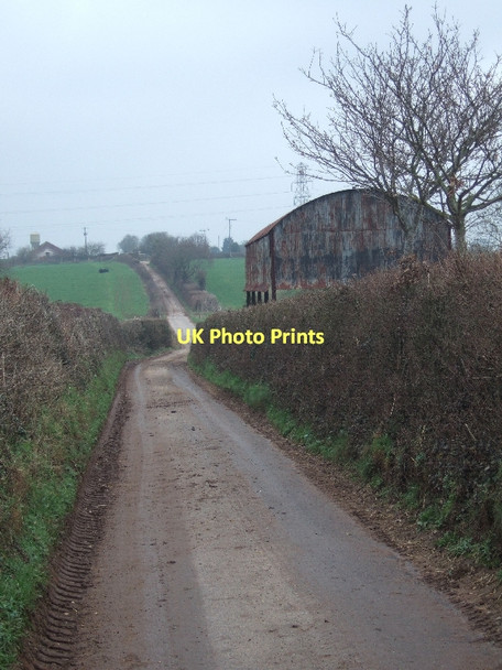 Photo 6"x4" Barn on Mosshayne Lane Clyst Honiton c2011