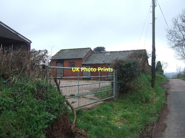 Photo 6"x4" Outbuildings of Marlborough Farm Clyst Honiton c2011