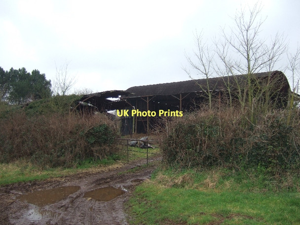 Photo 6"x4" Barns at Holbrook Farm Clyst Honiton c2011
