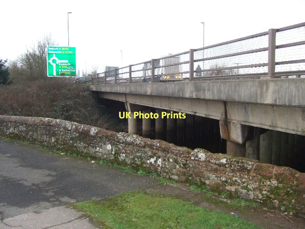 Photo 6"x4" The old and new bridges over the River Clyst Clyst St Mary c2011
