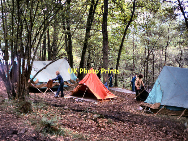 Photo 6"x4" Coniston Hall Camp Site Bowmanstead c1976