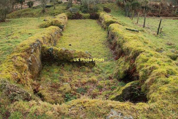 Photo 6"x4" Dinna Clerks longhouse Higher Dunstone c2011