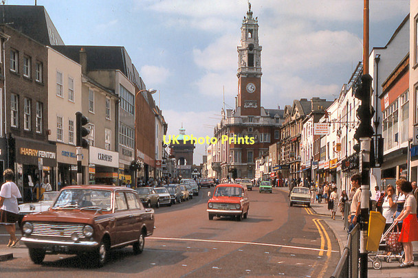 Photo 6"x4" Colchester High Street Colchester c1978