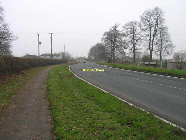 Photo 6"x4" A614 towards Goole Newland\/SE6924 c2011