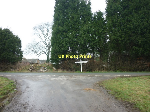 Photo 6"x4" The road junction at Tithe Farm, Wressle Newsholme\/SE7129 c2011