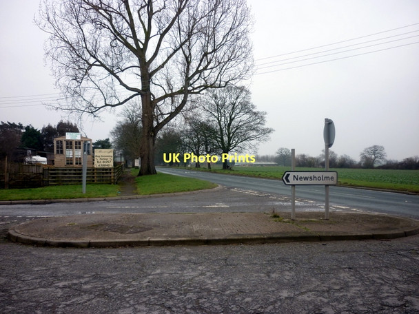 Photo 6"x4" The A63 at Main Road, Newsholme Newsholme\/SE7129 c2011