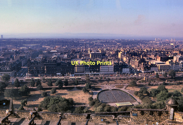 Photo 6"x4" View Towards Edinburgh New Town Edinburgh c1976