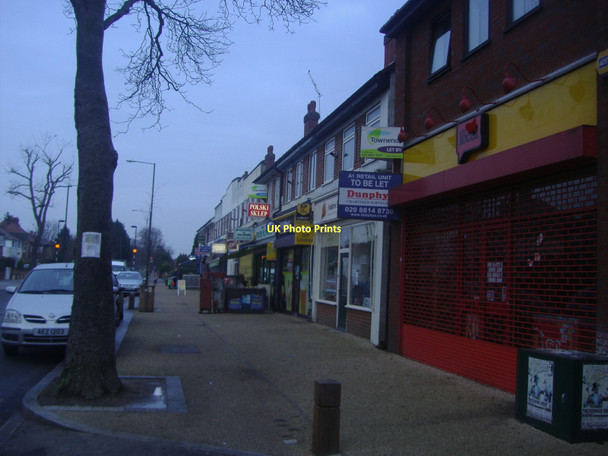Photo 6"x4" Shops on Powder Mill Lane, Whitton Feltham\/TQ1073 c2011