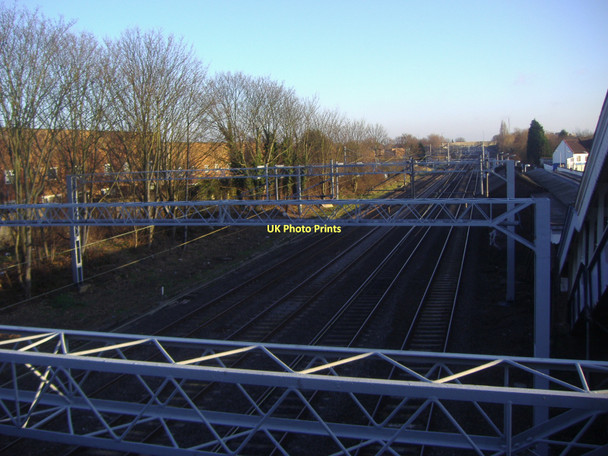 Photo 6"x4" Main Line to Euston from Headstone Lane Harrow\/TQ1488 c2008