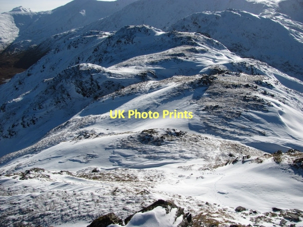 Photo 6"x4" South ridge, A' Ghlas-bheinn Meall a' Bhealaich\/NH0121 c2011