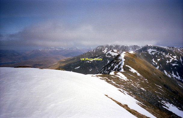 Photo 6"x4" Looking along 'The Snout' An Socach\/NH1033 c1991