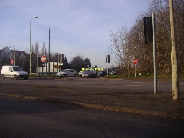 Photo 6"x4" M25 at junction of Chorleywood Road Chorleywood c2011