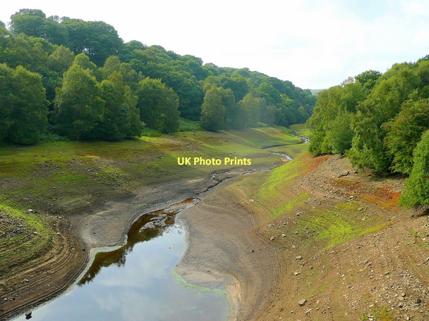 Photo 6"x4" Western arm of Leighton Reservoir Leighton\/SE1679 c2010
