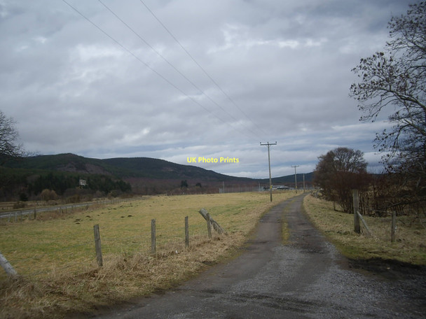 Photo 6"x4" Vehicle access to Ballater water plant Ballater c2011