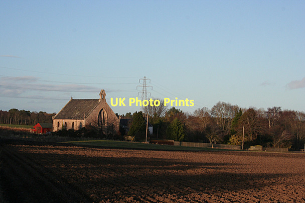 Photo 6"x4" Former Dyke Free Kirk Cloddymoss c2011
