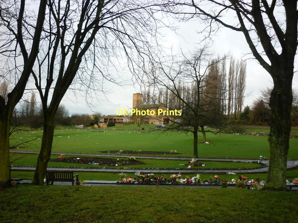Photo 6"x4" Pontefract Crematorium Pontefract c2011