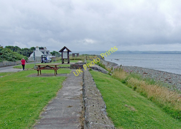Photo 6"x4" Picnic area Cairnryan c2009