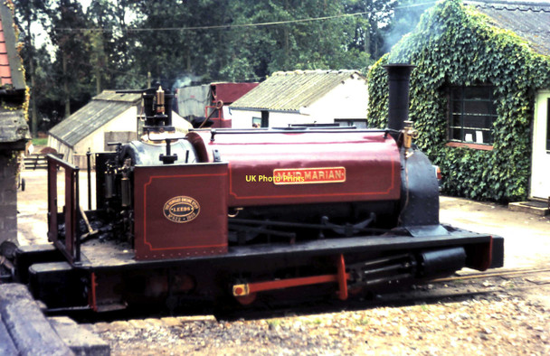 Photo 6"x4" Maid Marian at Bressingham 1972 Bressingham c1972