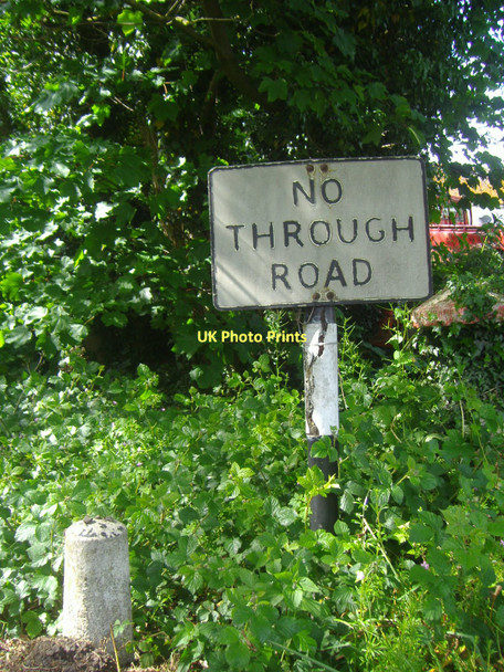 Photo 6"x4" Pre-Worboys no through road, Rectory Lane, Ridge Ridge\/TL2100 c2009