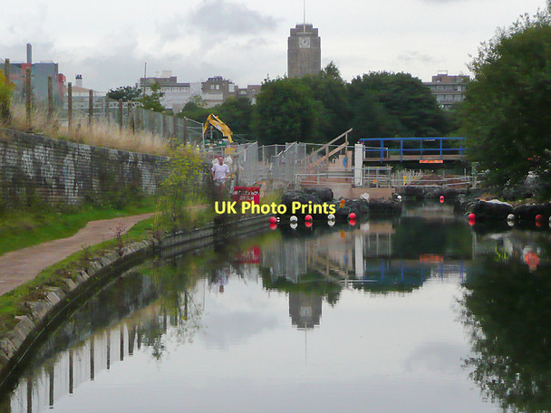 Photo 6"x4" Worcester and Birmingham Canal near Selly Oak Bournbrook c2010