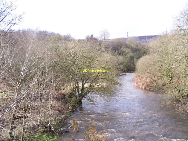 Photo 6"x4" The River Irwell from the East Lancs Railway at Ramsbottom Ramsbottom c2011
