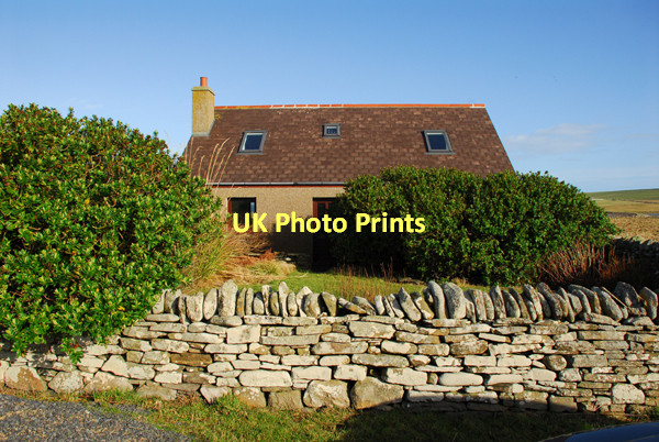 Photo 6"x4" House at Lochend, Shapinsay Burroughston c2011