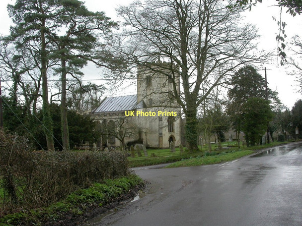Photo 6"x4" Buckland Newton, parish church Buckland Newton c2011