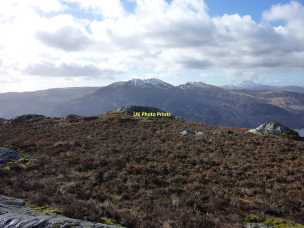 Photo 6"x4" Ben Venue from Meall Reamhar Meall Gainmheich c2011