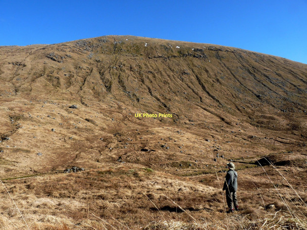 Photo 6"x4" The west face of Fuar Bheinn Kingairloch \/ Ceann Ghe\u00e0rr-Loch c2011