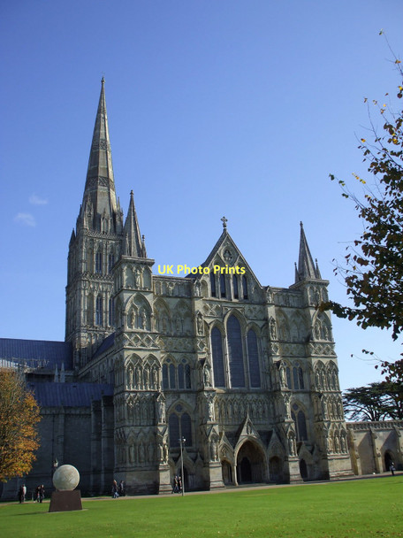 Photo 6"x4" Salisbury Cathedral Salisbury c2008