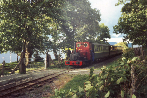 Photo 6"x4" Steam train, Bala Lake Railway Llangower c1992
