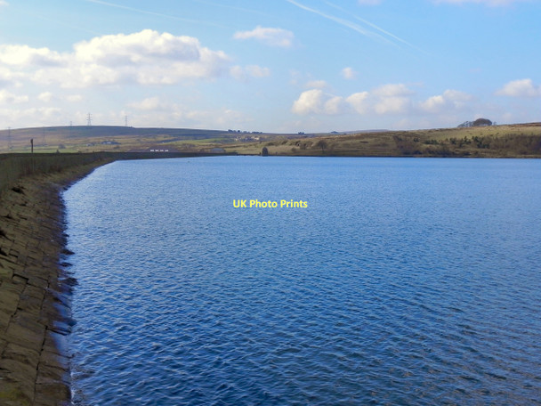 Photo 6"x4" Watergrove Reservoir Buckley\/SD9015 c2011