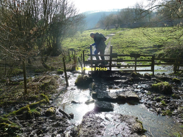 Photo 6"x4" Stile and stepping stones in Monsal Dale Little Longstone c2011